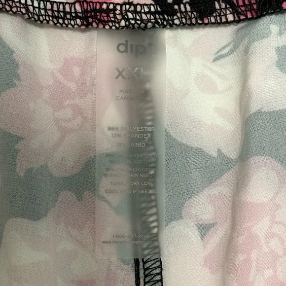 Dip XXL 2XL Swim Shorts Hybrid Trunks Boxers Roses Swimwear Boardshort Pockets - Picture 9 of 9